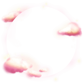 Nuvens rosas